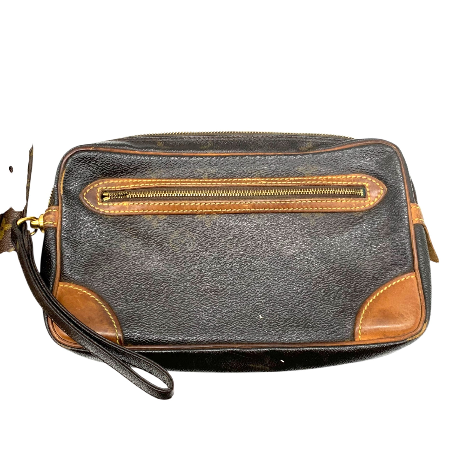 LOUIS VUITTON Louis Vuitton Clutch Bag 4-Piece Summary Set Large Quantity Second Bag