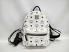 MCM MCM Backpack White Visetos Studded Leather Rucksack