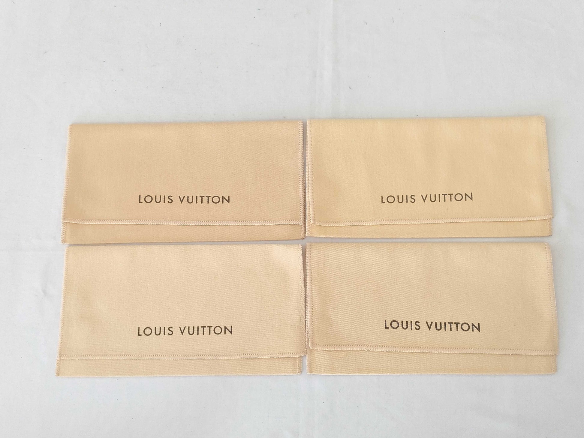 LOUIS VUITTON Dust Bags for Long Wallets, 15-Pack
