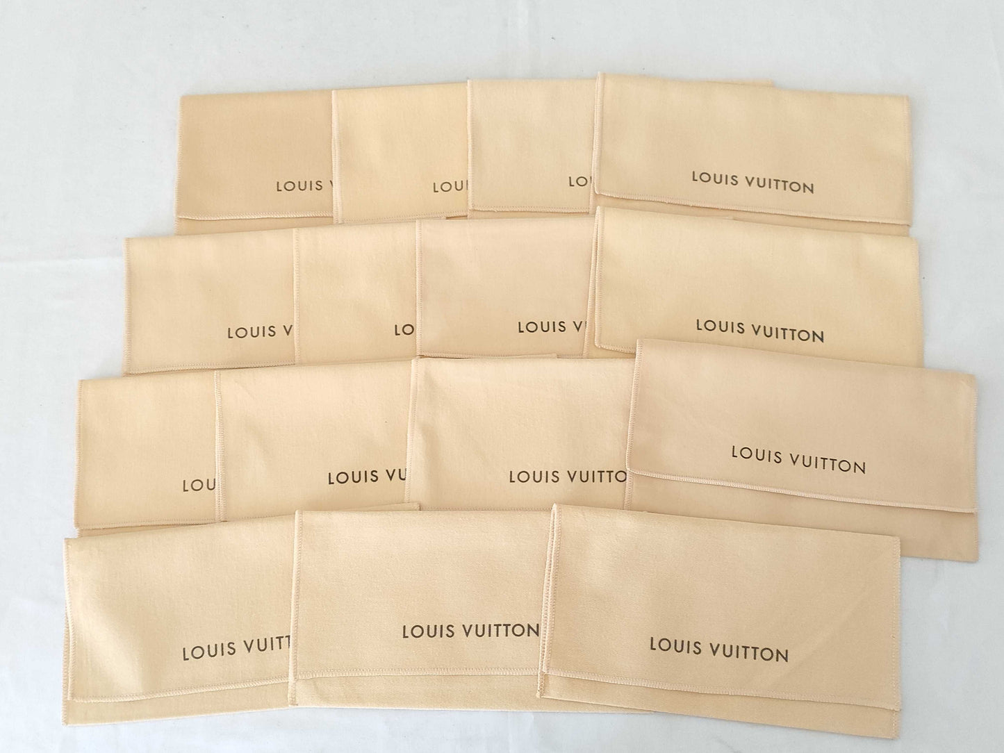 LOUIS VUITTON Dust Bags for Long Wallets, 15-Pack