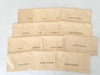 LOUIS VUITTON Dust Bags for Long Wallets, 15-Pack