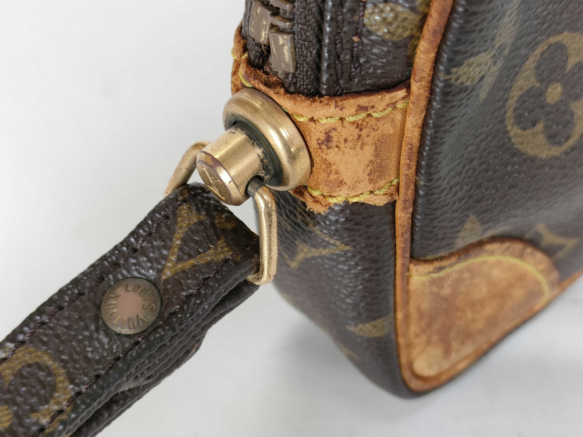 LOUIS VUITTON Monogram Marly Dragonne Second Bag