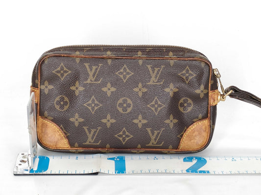 LOUIS VUITTON Monogram Marly Dragonne Second Bag