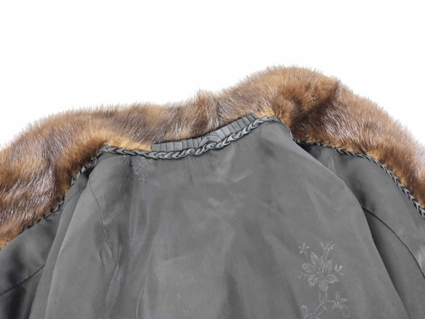 Mink fur coat