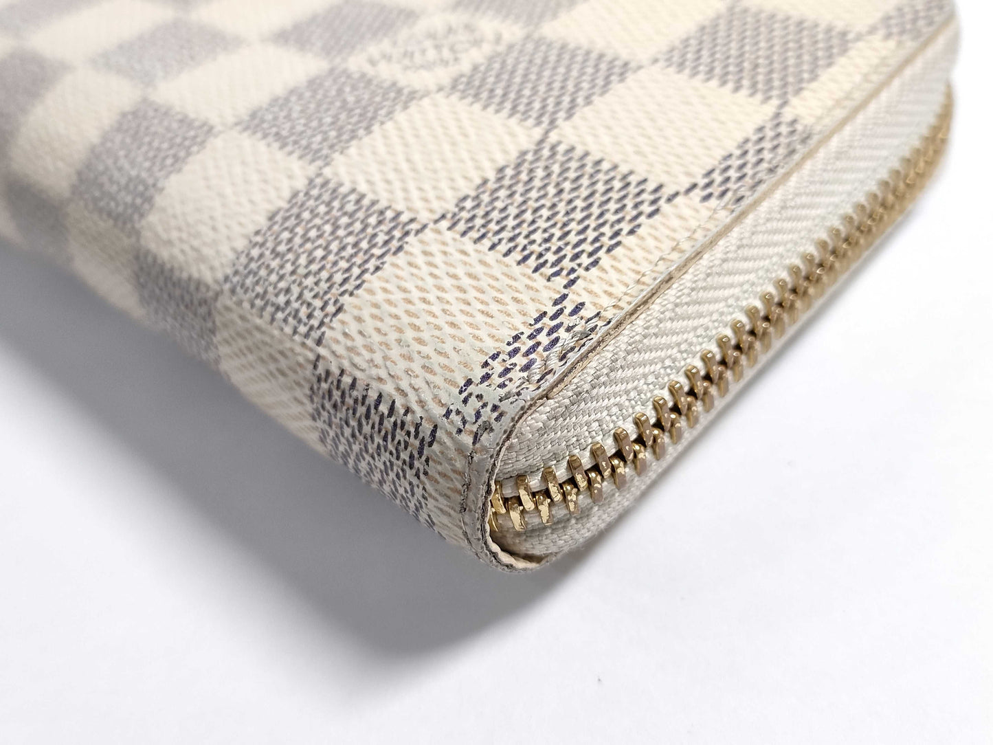 LOUIS VUITTON Damier Azur Portefeuille Clemence N61210 GI3155 Wallet