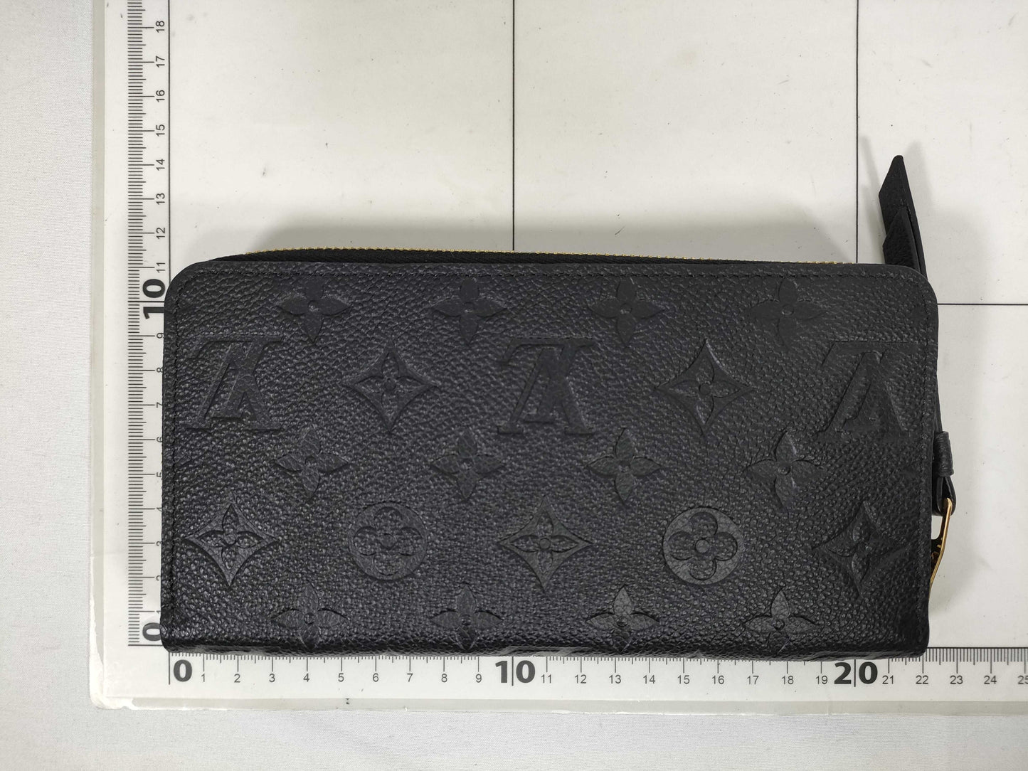 LOUIS VUITTON Monogram Empreinte Zippy Wallet M61864 Empreinte RFID Enabled Wallet
