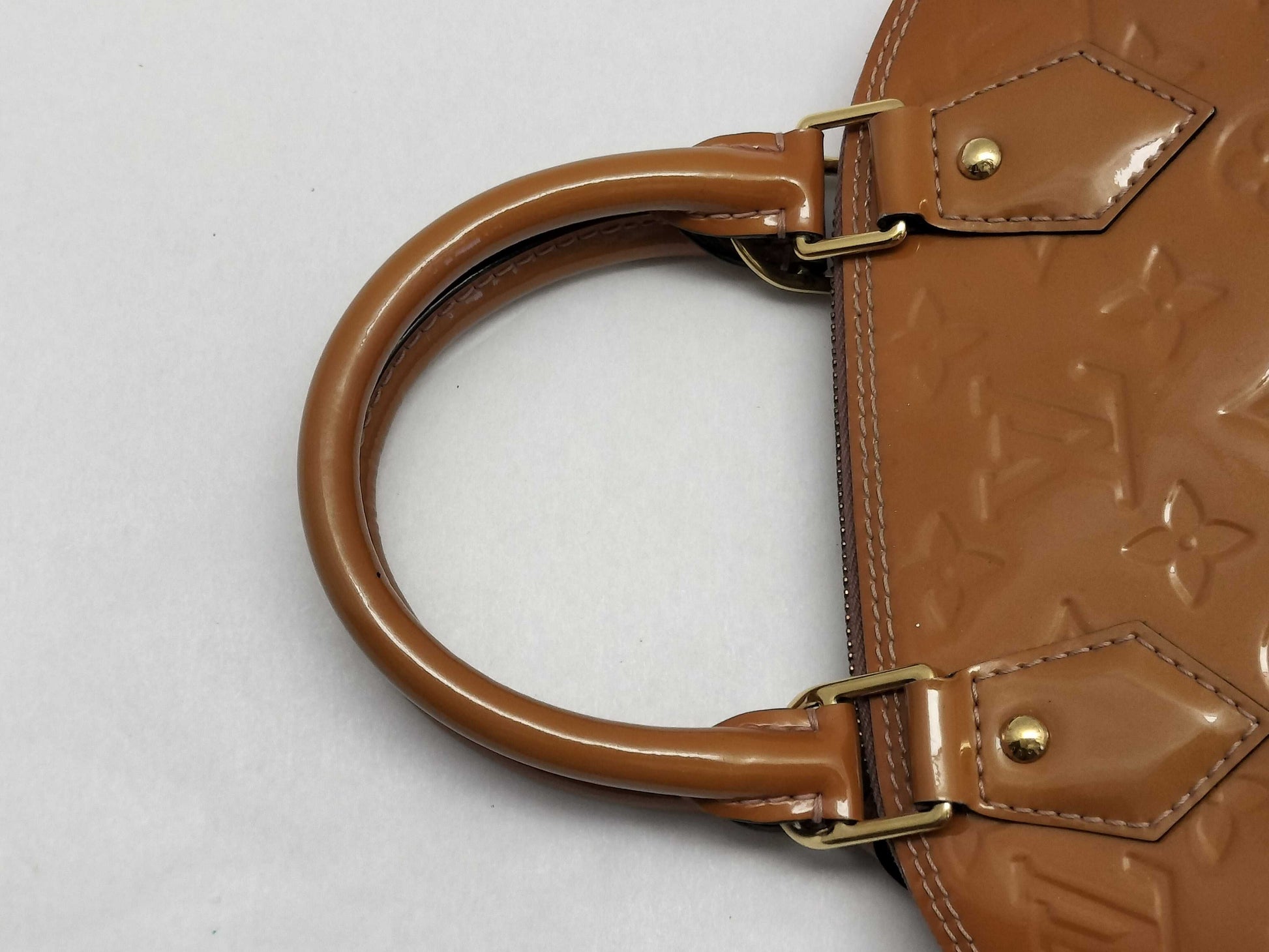 LOUIS VUITTON Louis Vuitton Enamel Alma BB Shoulder Bag Handbag