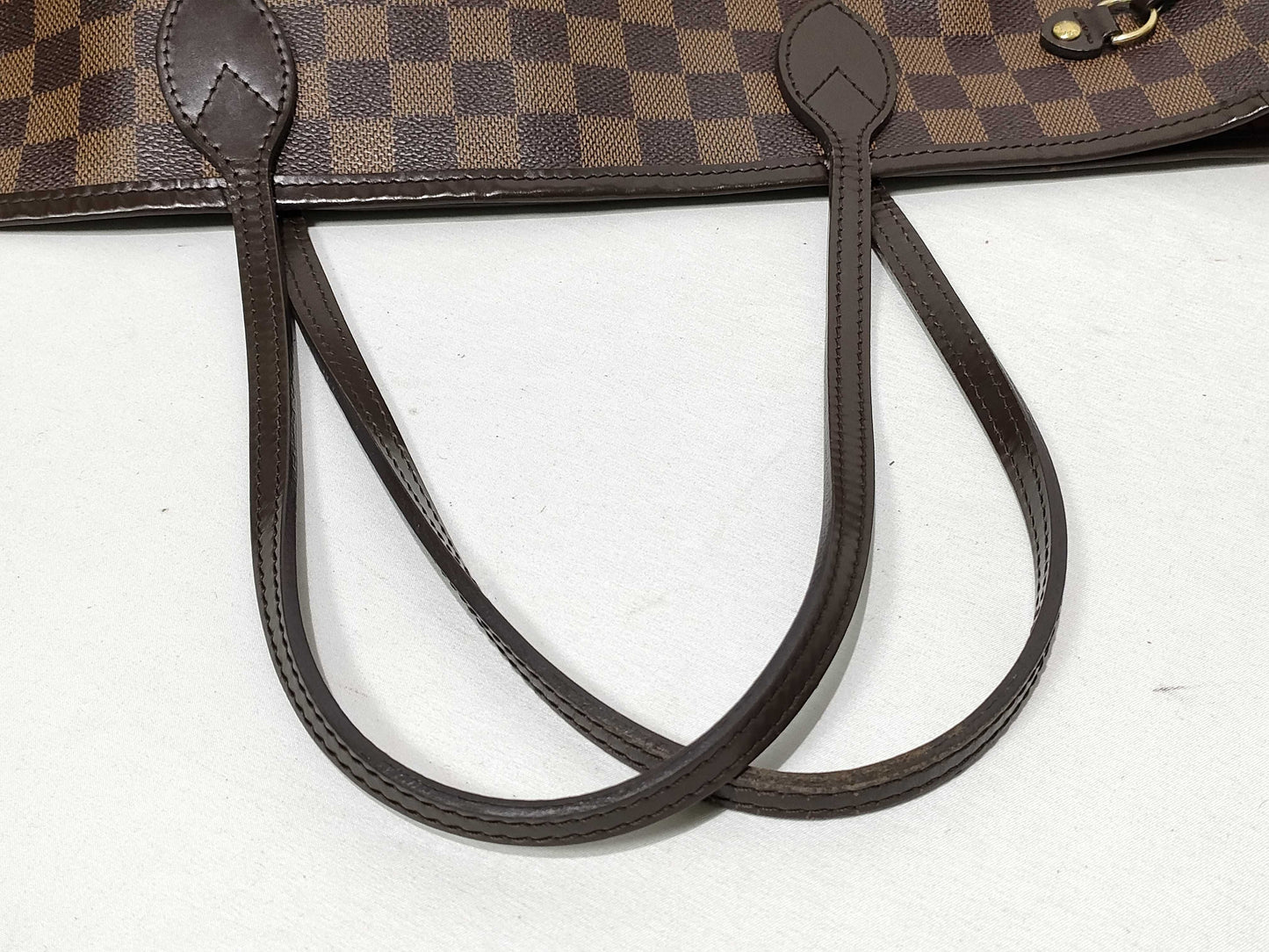 LOUIS VUITTON Damier Louis Vuitton Never Full Tote Bag