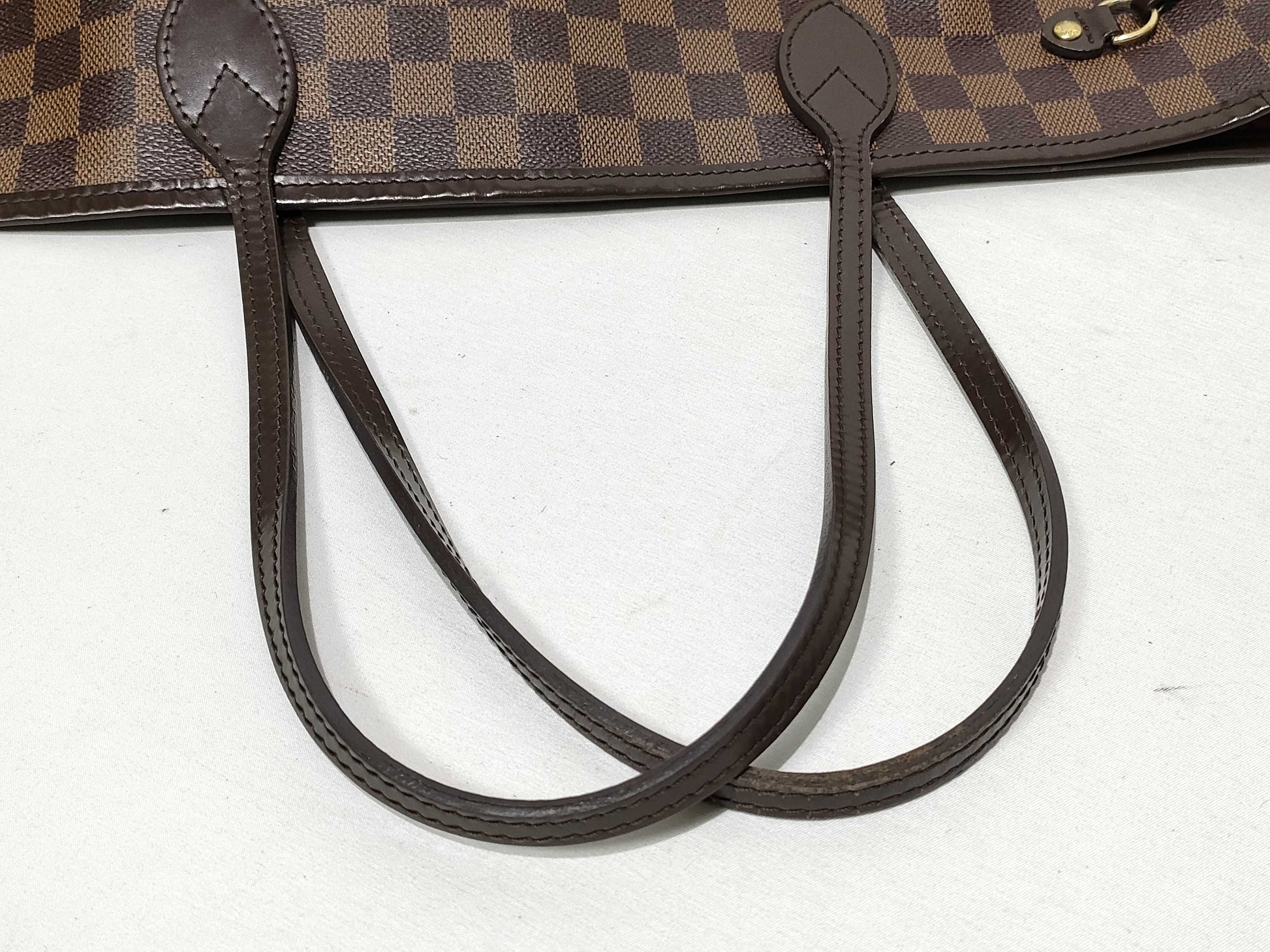 LOUIS VUITTON Damier Louis Vuitton Never Full Tote Bag