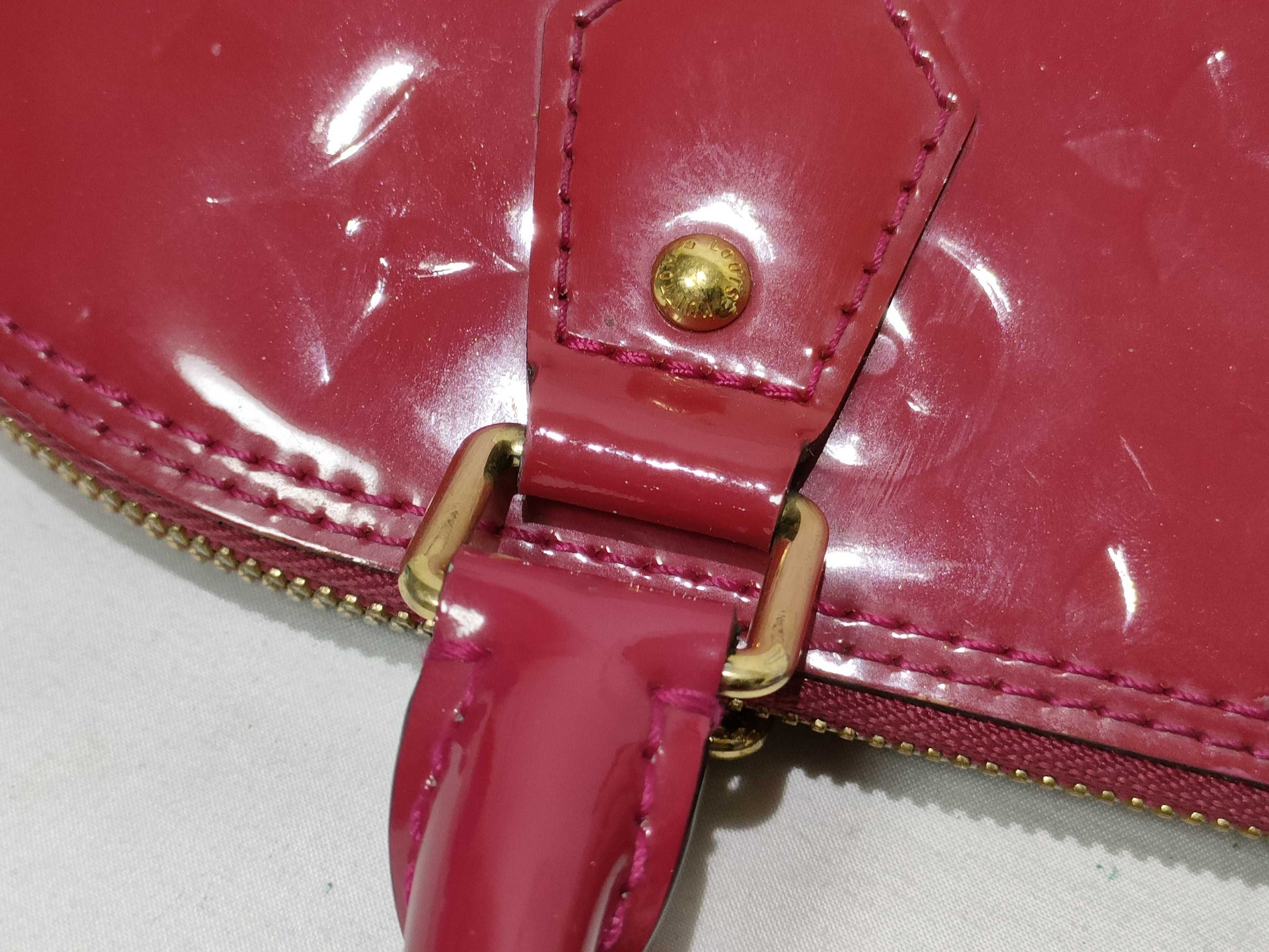 LOUIS VUITTON Louis Vuitton Enamel Arma Shoulder Bag Handbag