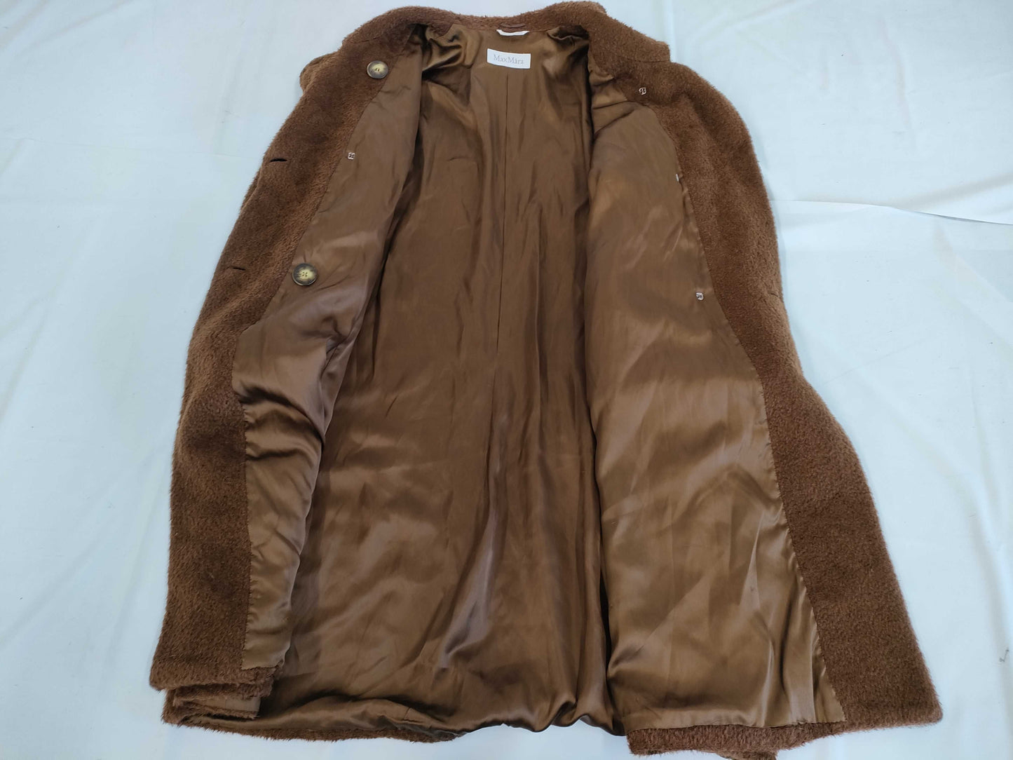 MaxMara MaxMara Alpaca Mohair Shaggy Coat Long Size 40 Coat