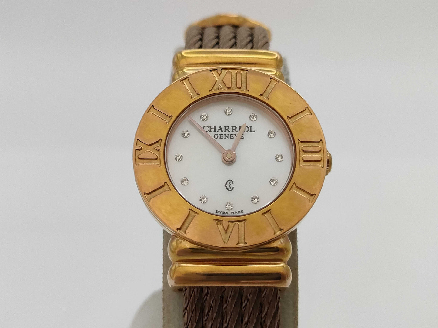 CHARRIOL 028RP.543.326 00843P Quartz Shell Dial Women's Watch