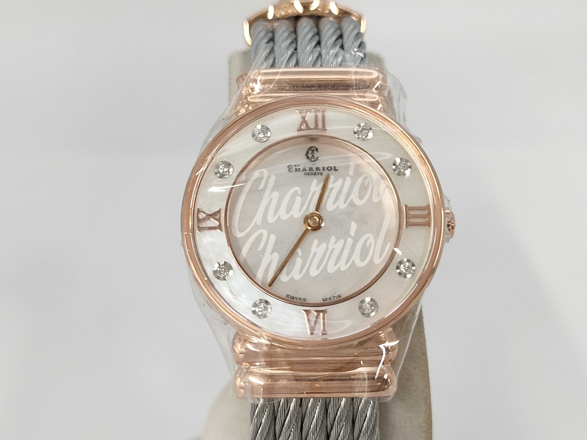 CHARRIOL 028PD1.540.570 P07307 Quartz White Shell Dial Women's Watch