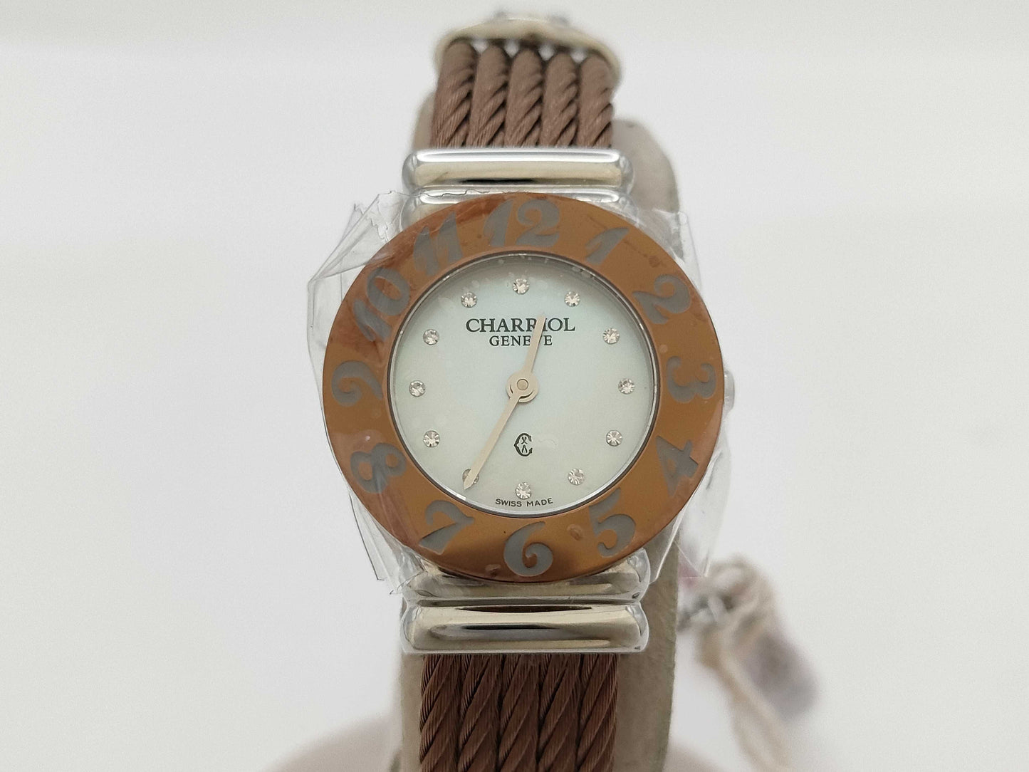 CHARRIOL 028AB.543.326 08012 Quartz White Shell Dial Women's Watch