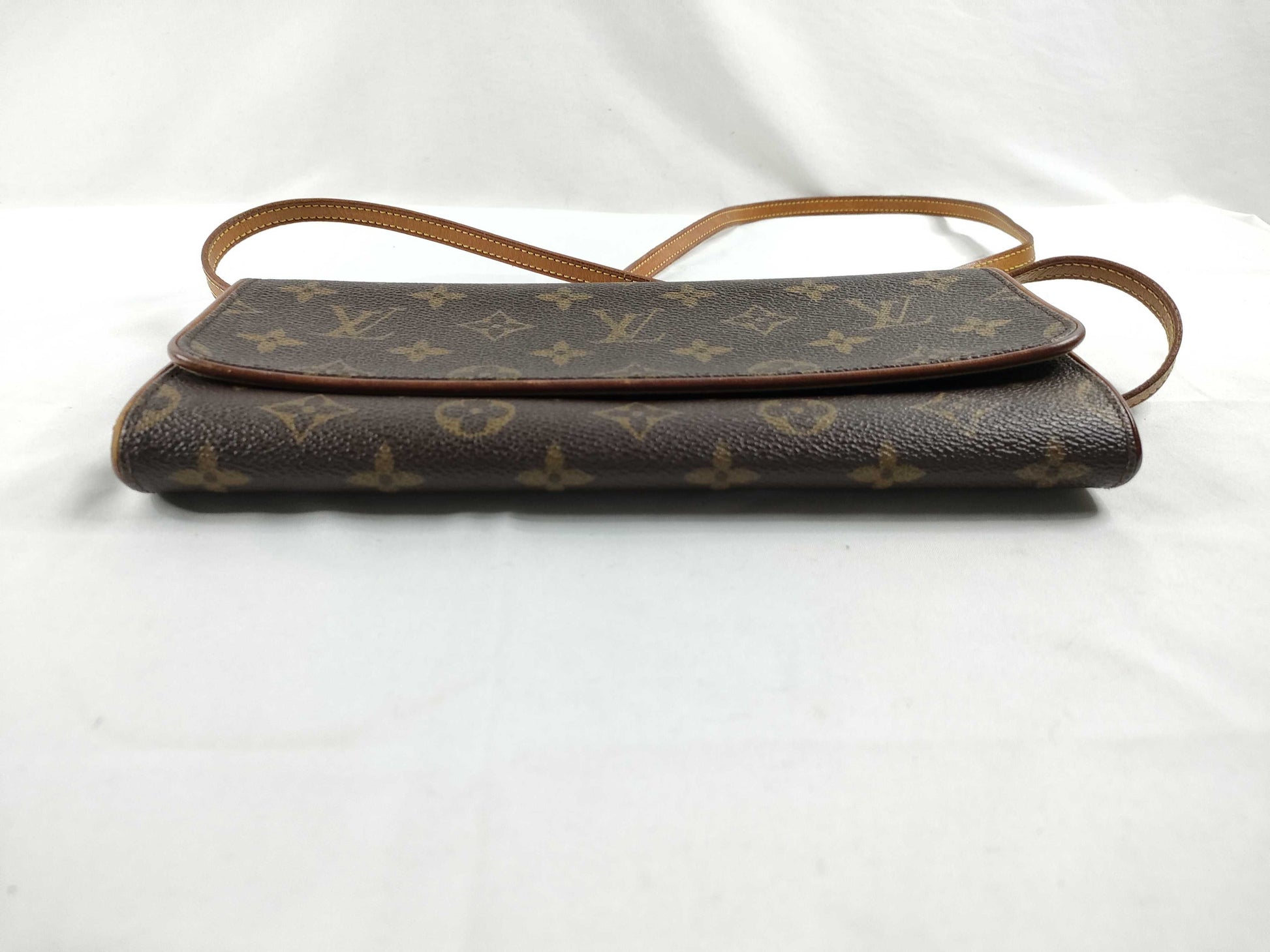 LOUIS VUITTON Monogram Pochette Twin GM M51852 FL0080 Shoulder Bag