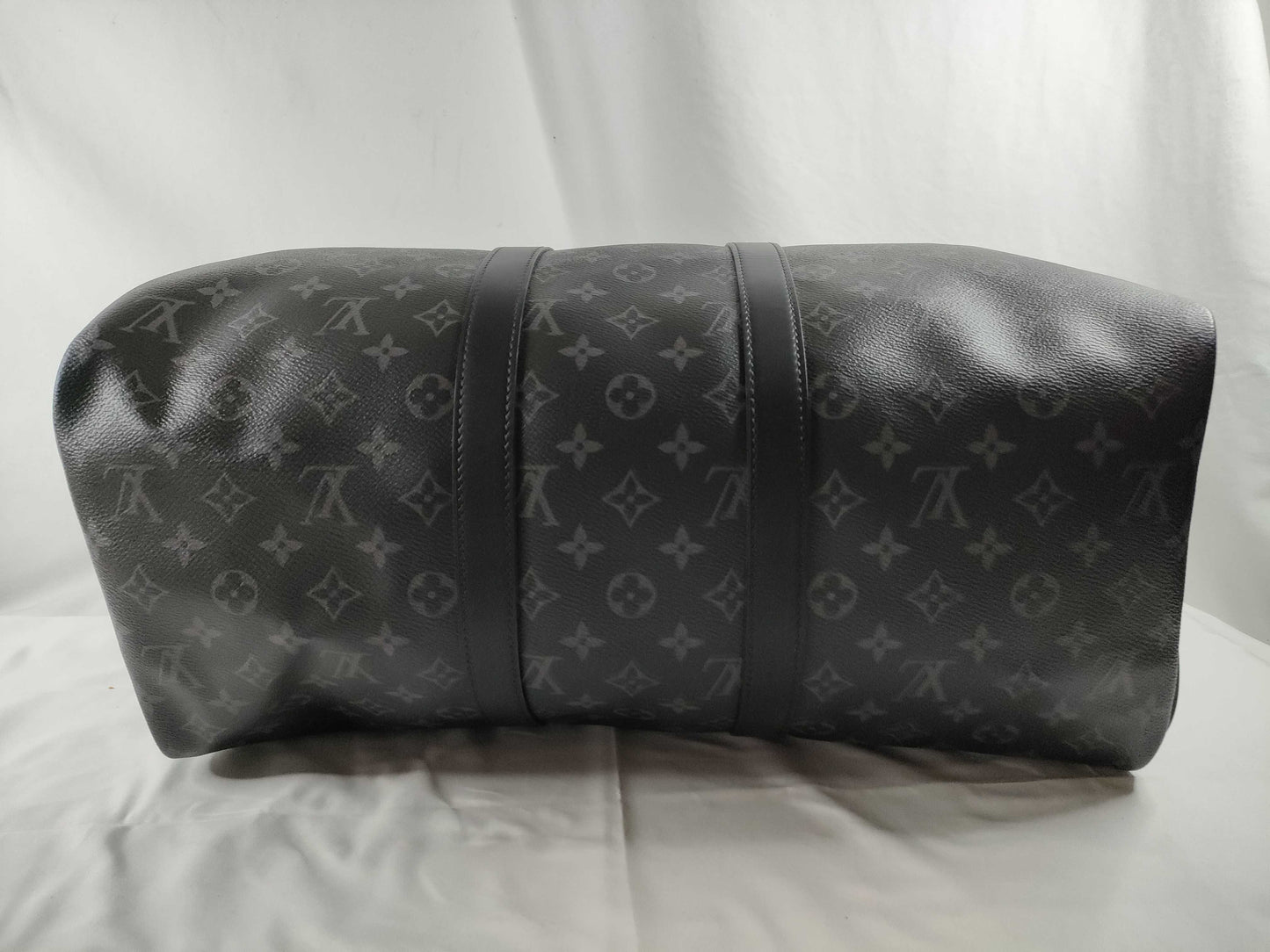 LOUIS VUITTON Louis Vuitton Keepall 45 Bandouliere Monogram Eclipse Boston Bag