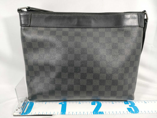 LOUIS VUITTON Damier Graphite Shoulder Bag