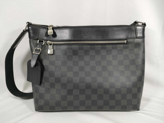 LOUIS VUITTON Damier Graphite Shoulder Bag