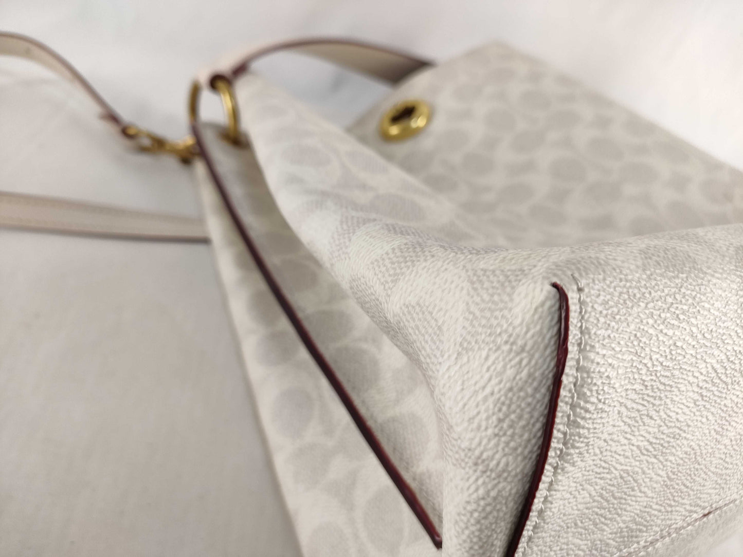 COACH Signature Willow 2way Tote Shoulder Bag B2080 89003 Handbag