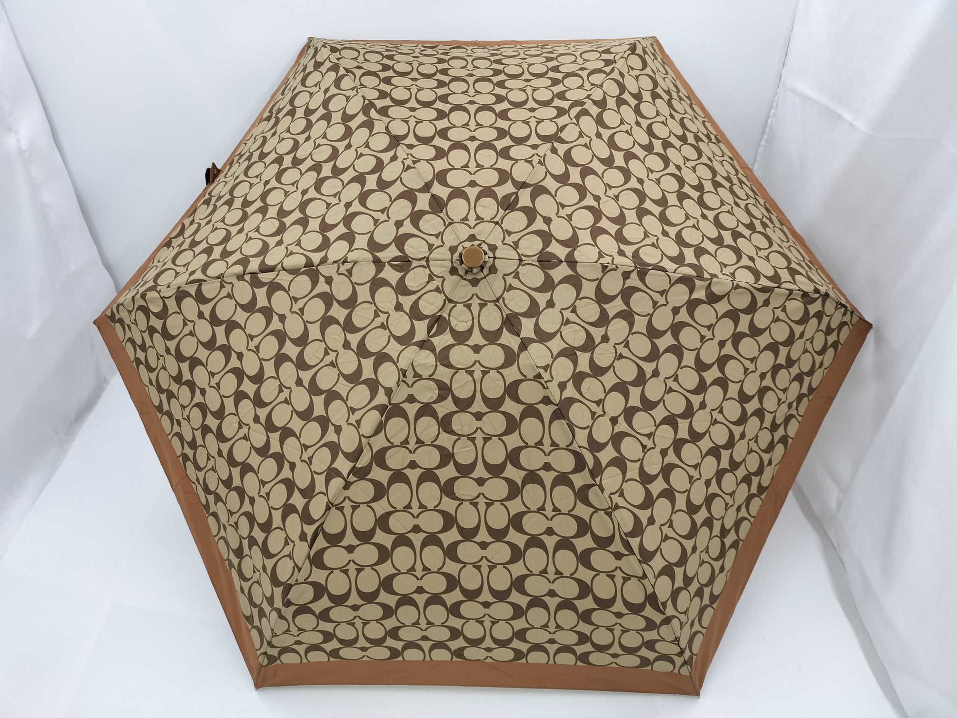 COACH Signature Folding Umbrella F63365 Umbrella Umbrella