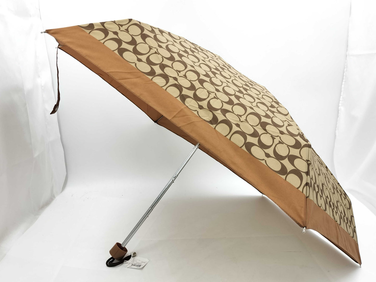 COACH Signature Folding Umbrella F63365 Umbrella Umbrella