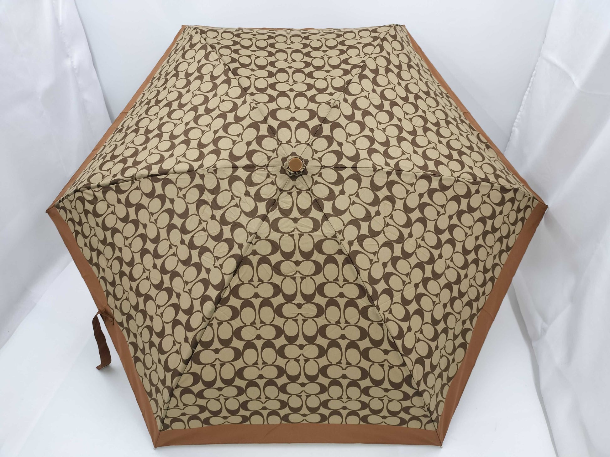 COACH Signature Folding Umbrella F63365 Umbrella Umbrella