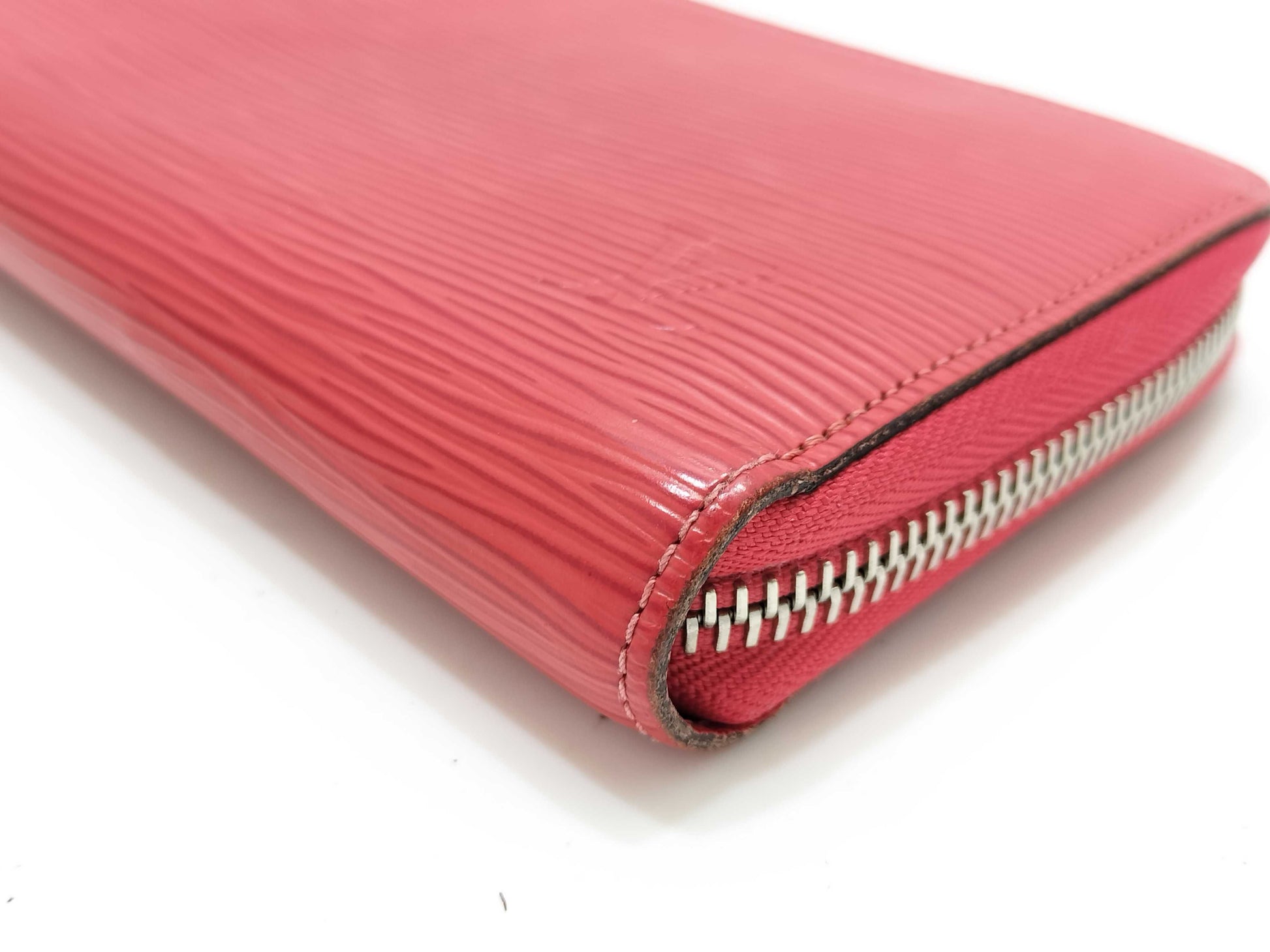 LOUIS VUITTON Epi Vuitton M41954 Epi Zippy Wallet Long Wallet Pink Leather Wallet
