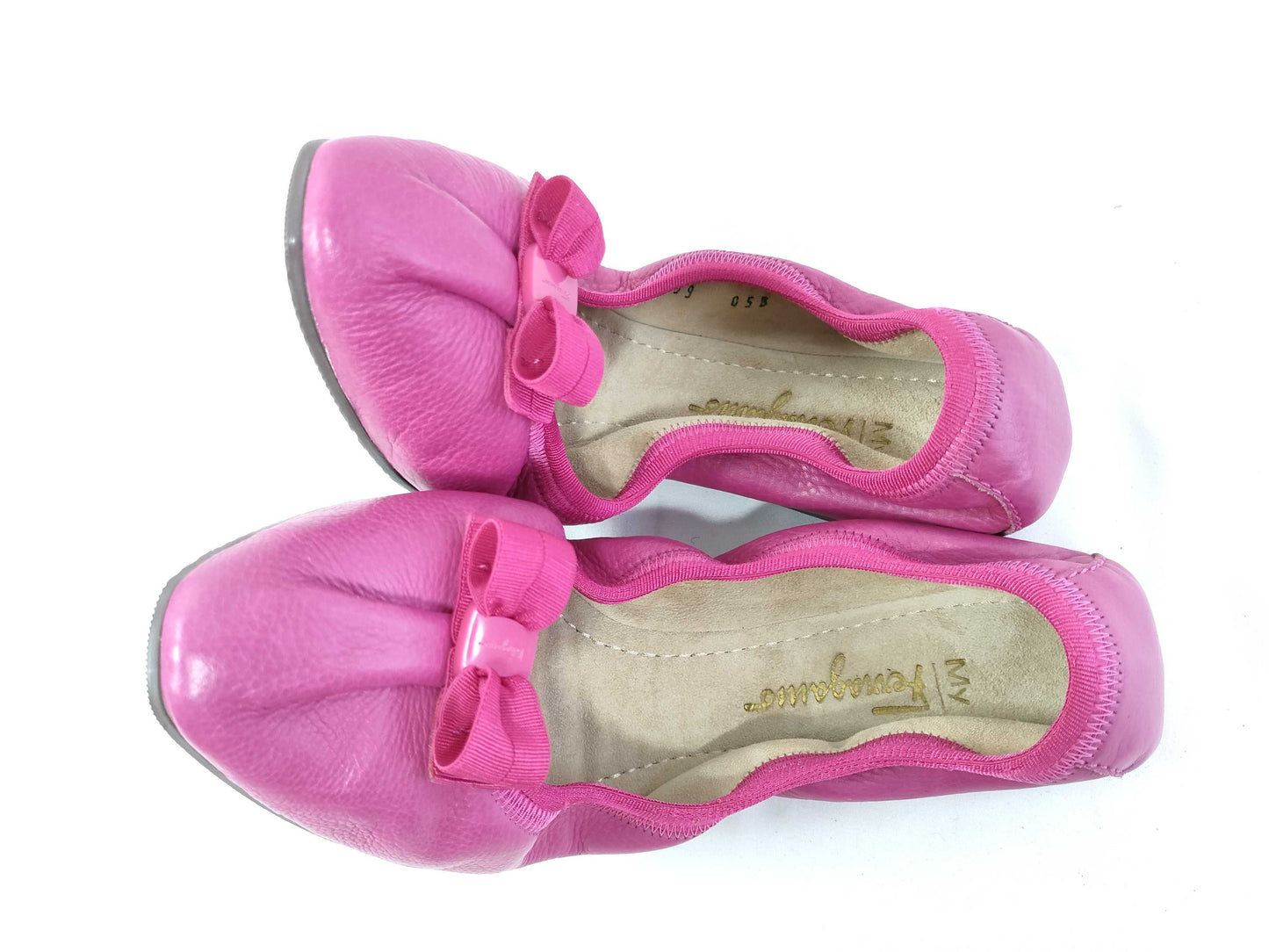 Salvatore Ferragamo ballet flats, pink pumps