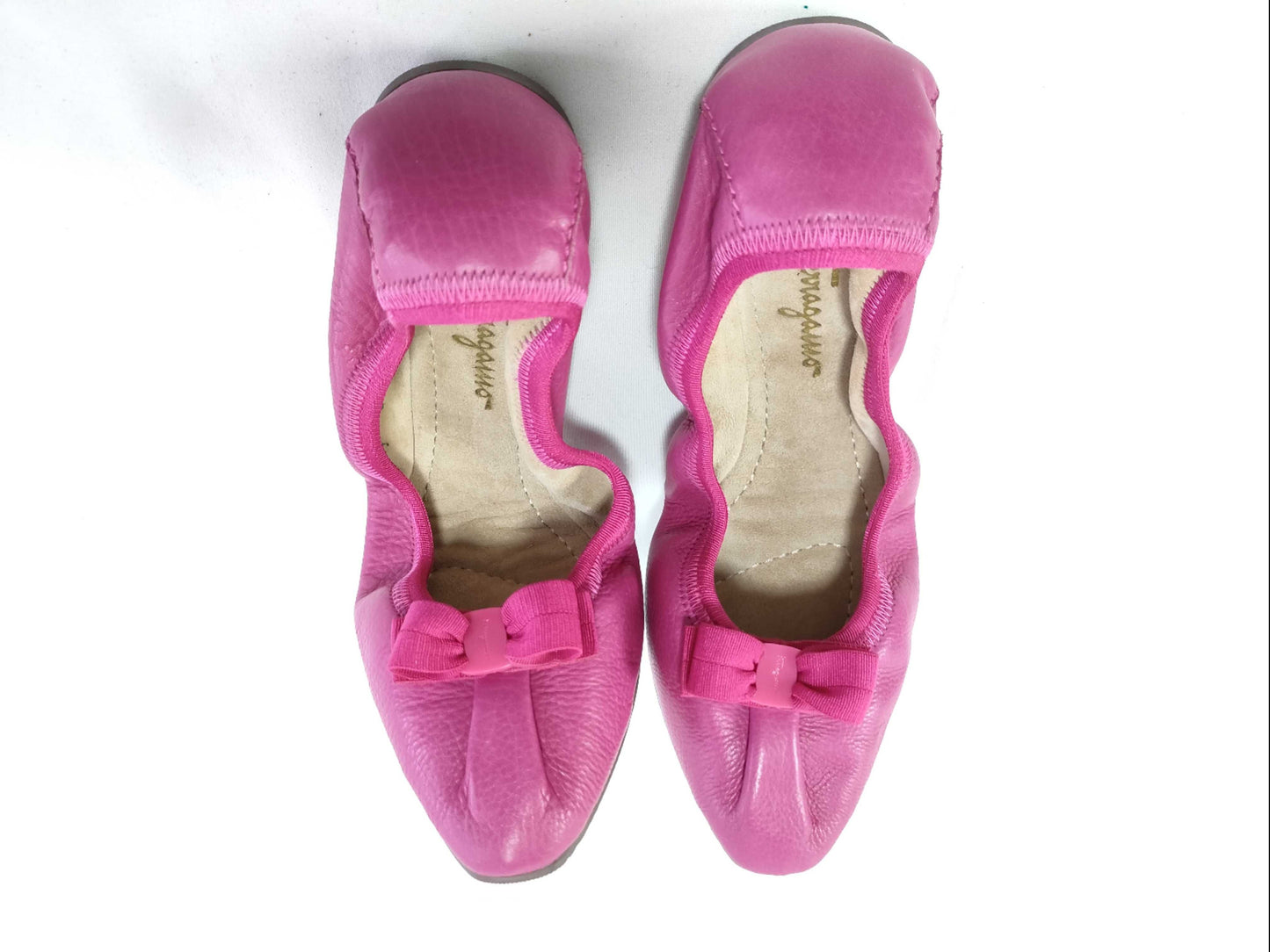 Salvatore Ferragamo ballet flats, pink pumps