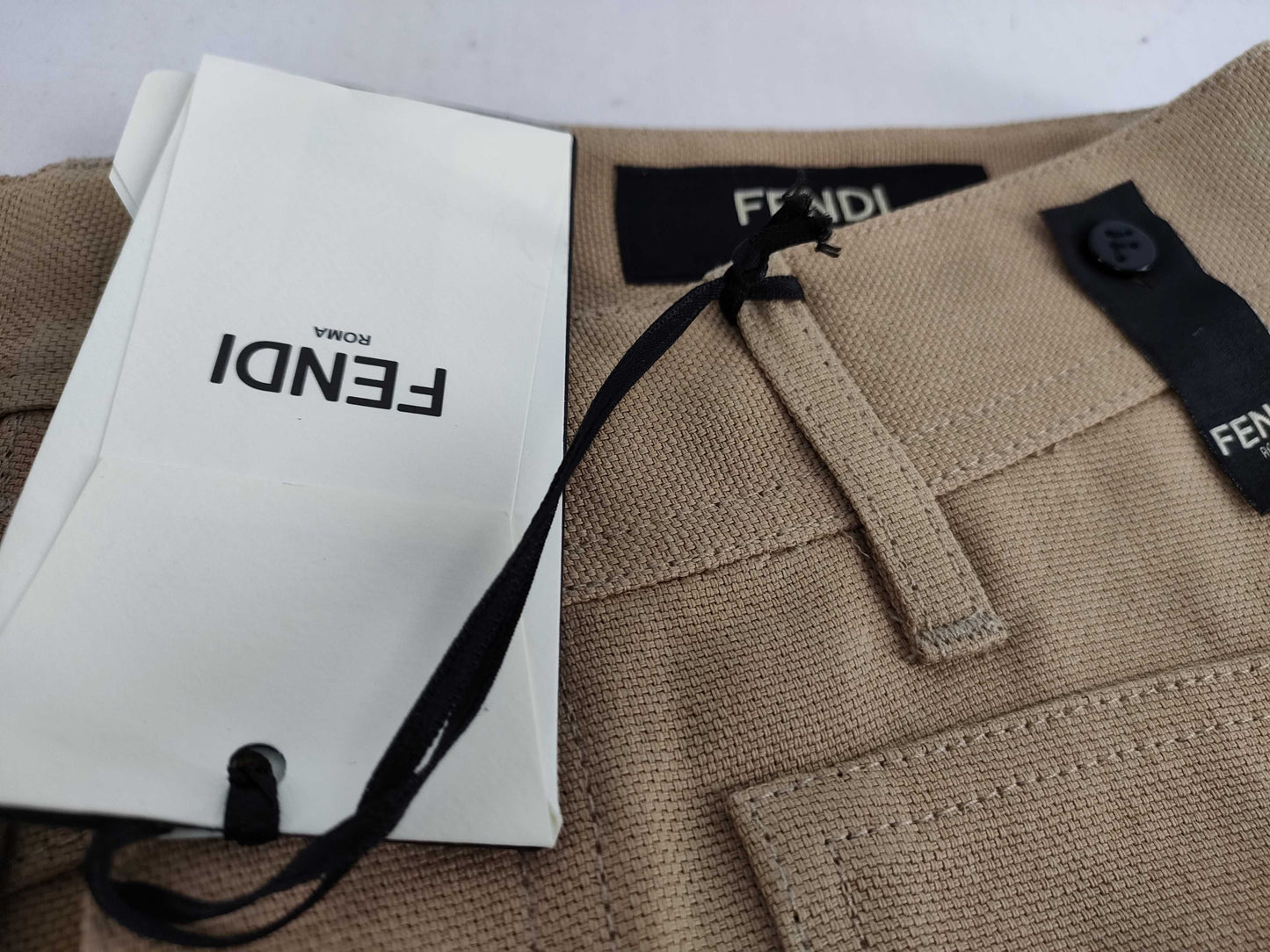 New FENDI shorts in beige