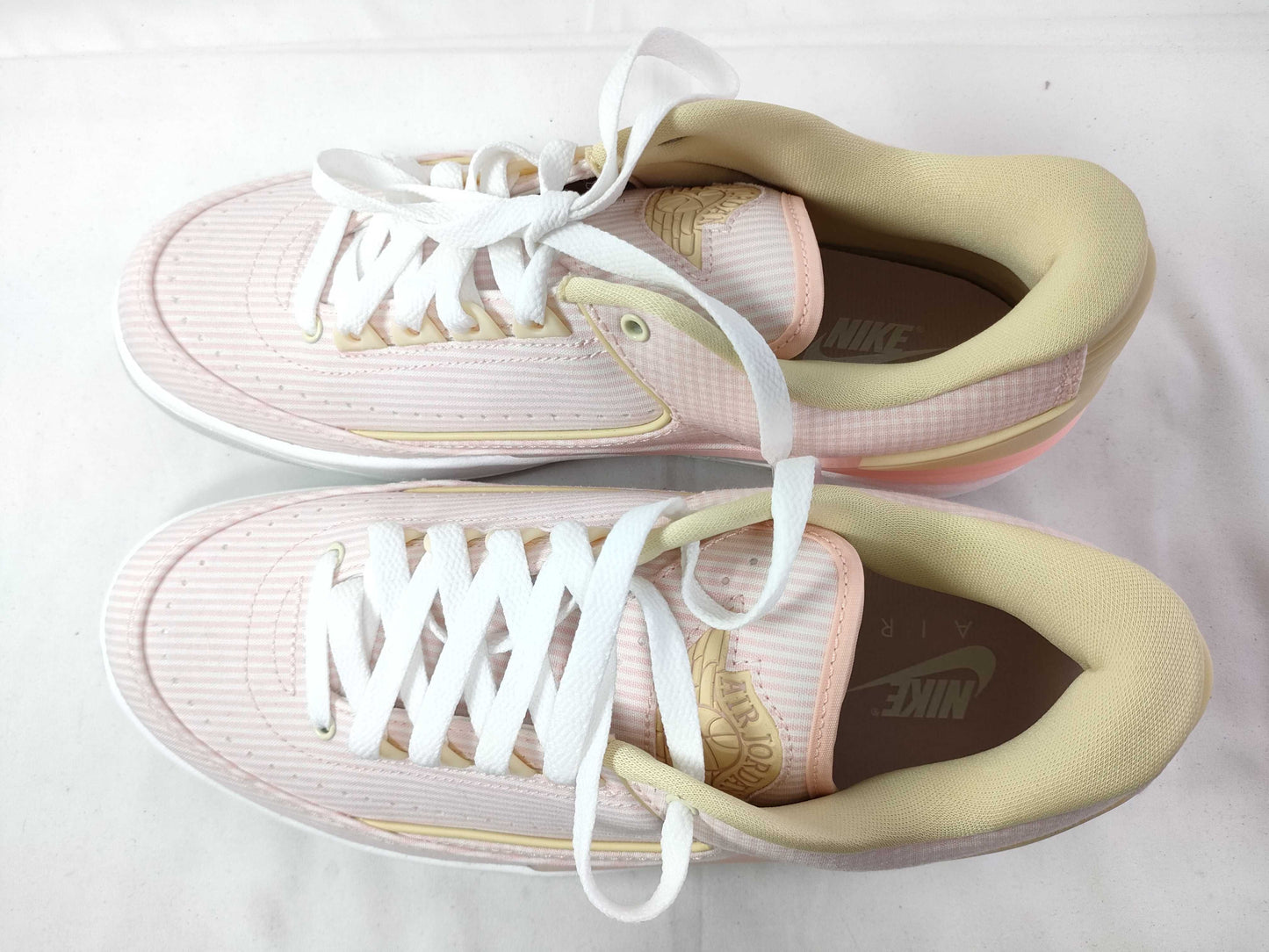 New Nike Air Jordan 2 Low Seersucker Sneakers