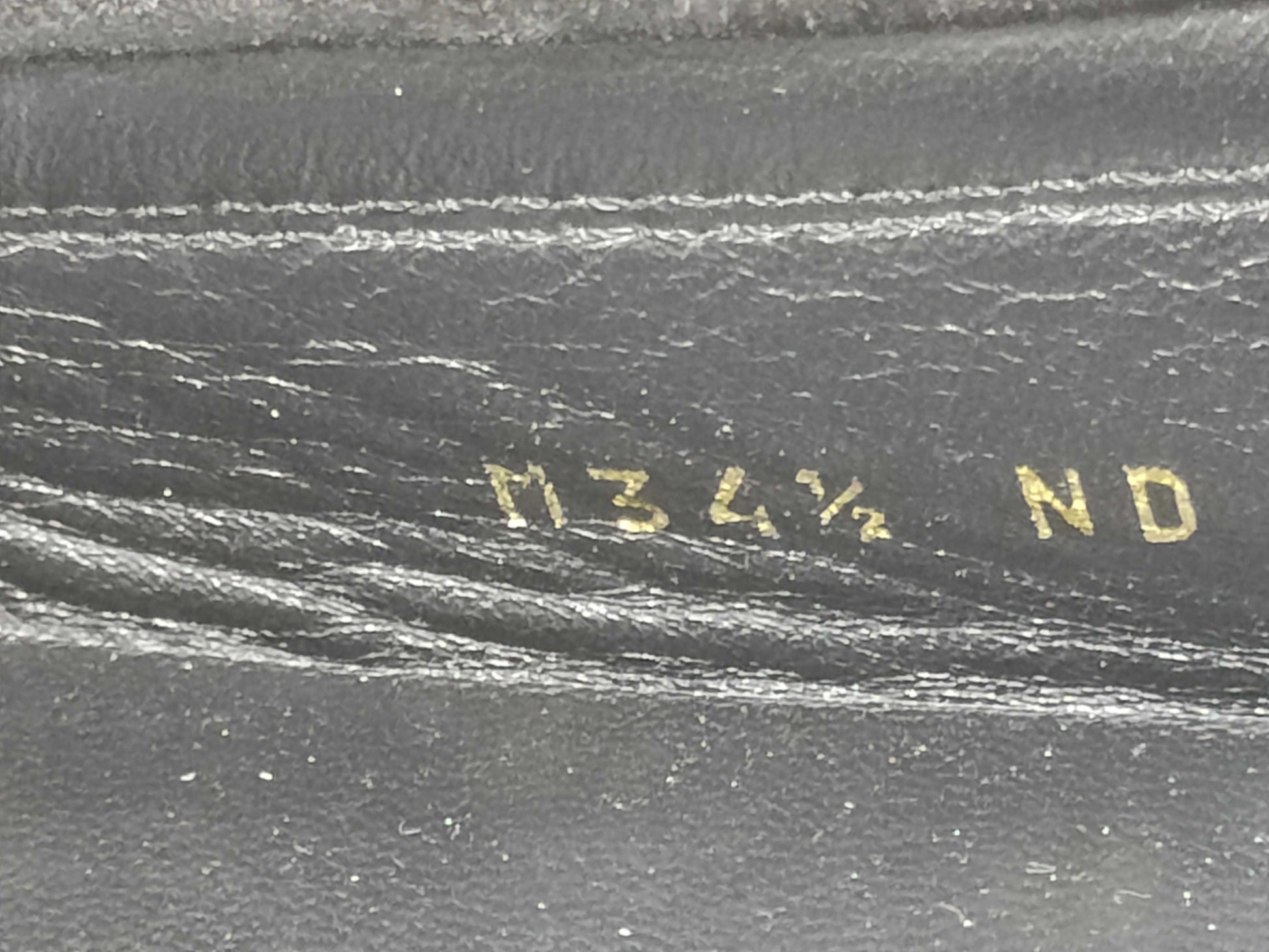 LOUIS VUITTON Louis Vuitton Driving Shoes Black Loafers