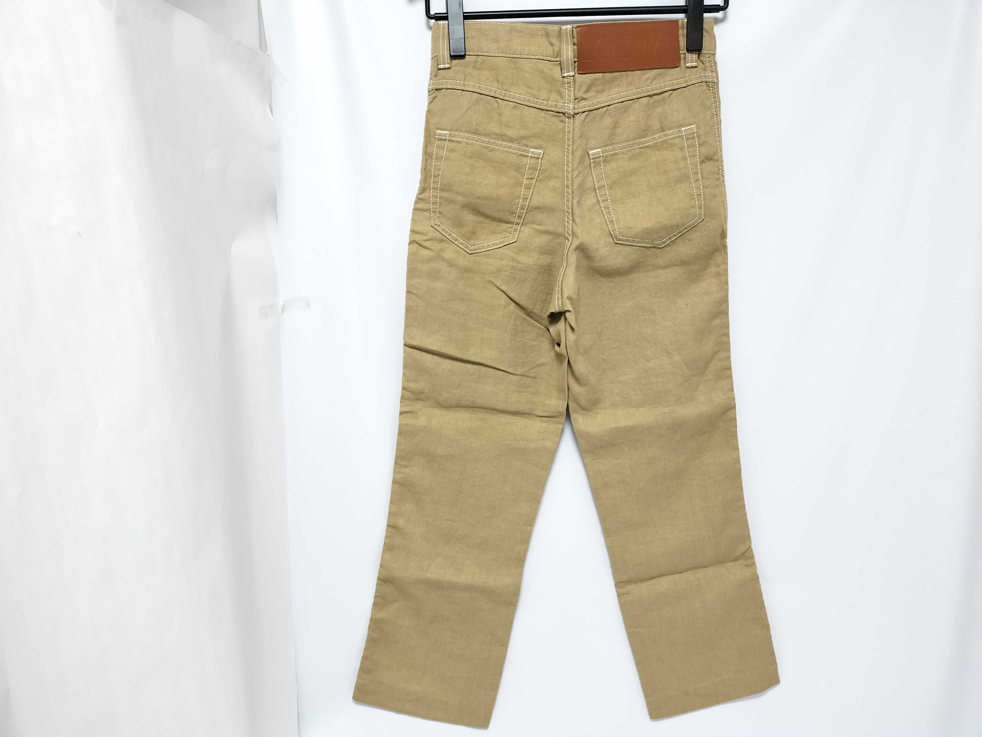 LOEWE 6976 Current Loewe Bottoms with Logo Hardware and Back Logo Pants