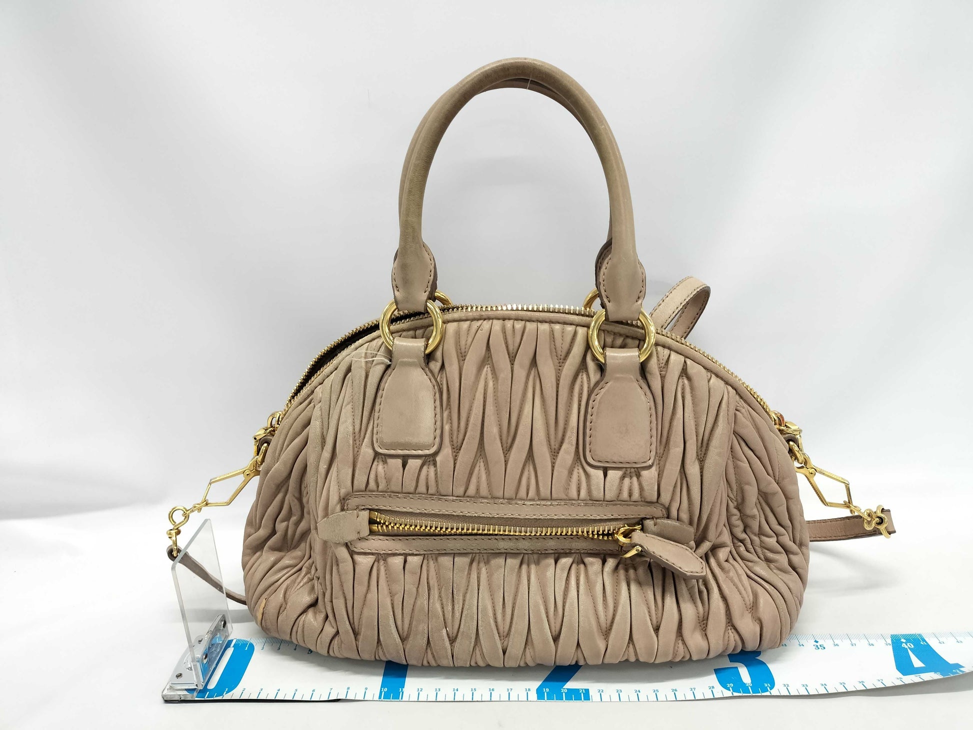 miu miu MIUMIU Matlasse 2Way Shoulder Bag Handbag