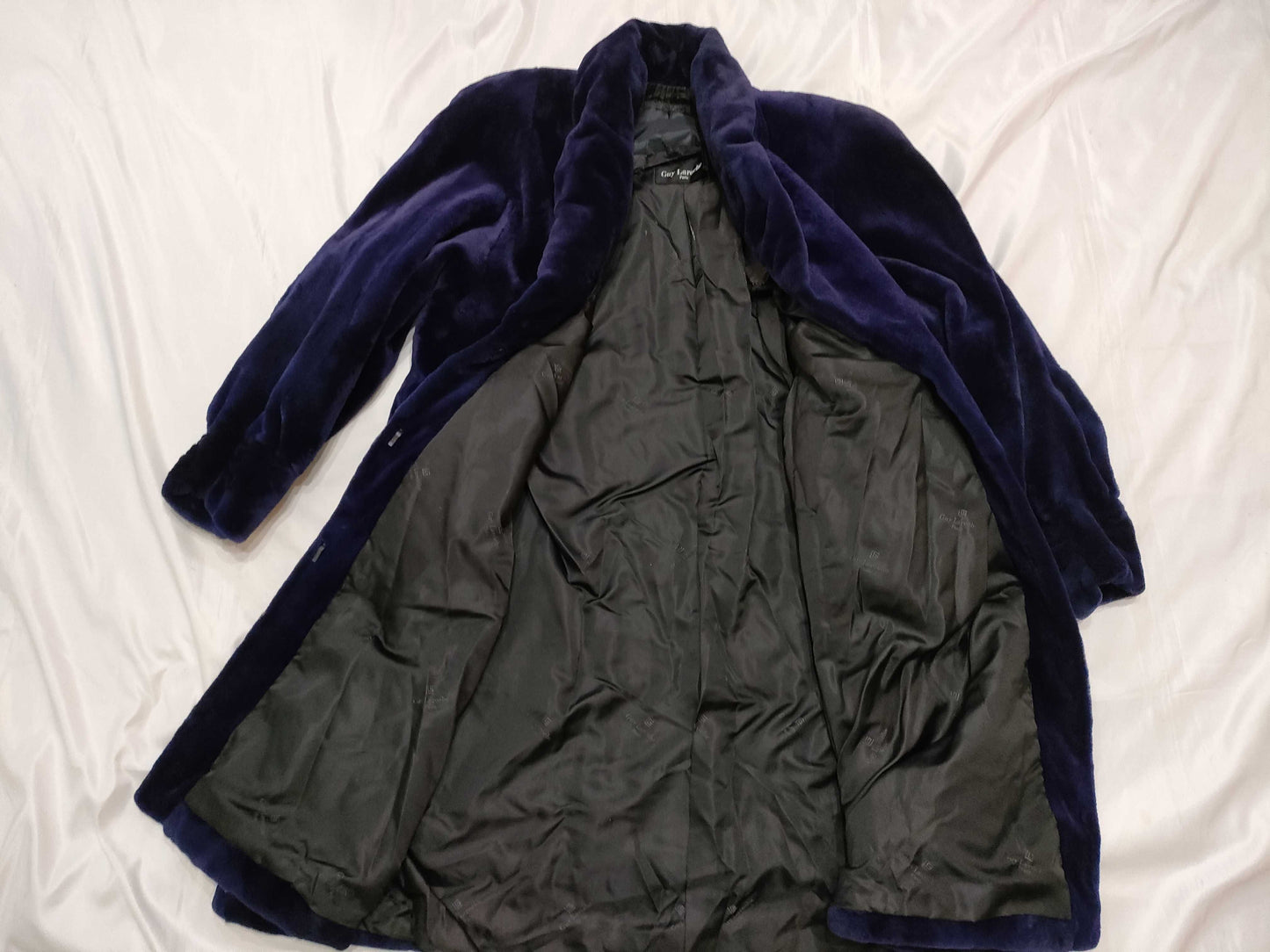 Guy Laroche Blue Mink Coat