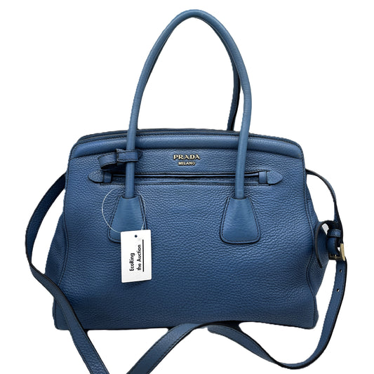 PRADA Leather 2-way Shoulder Bag Tote Bag