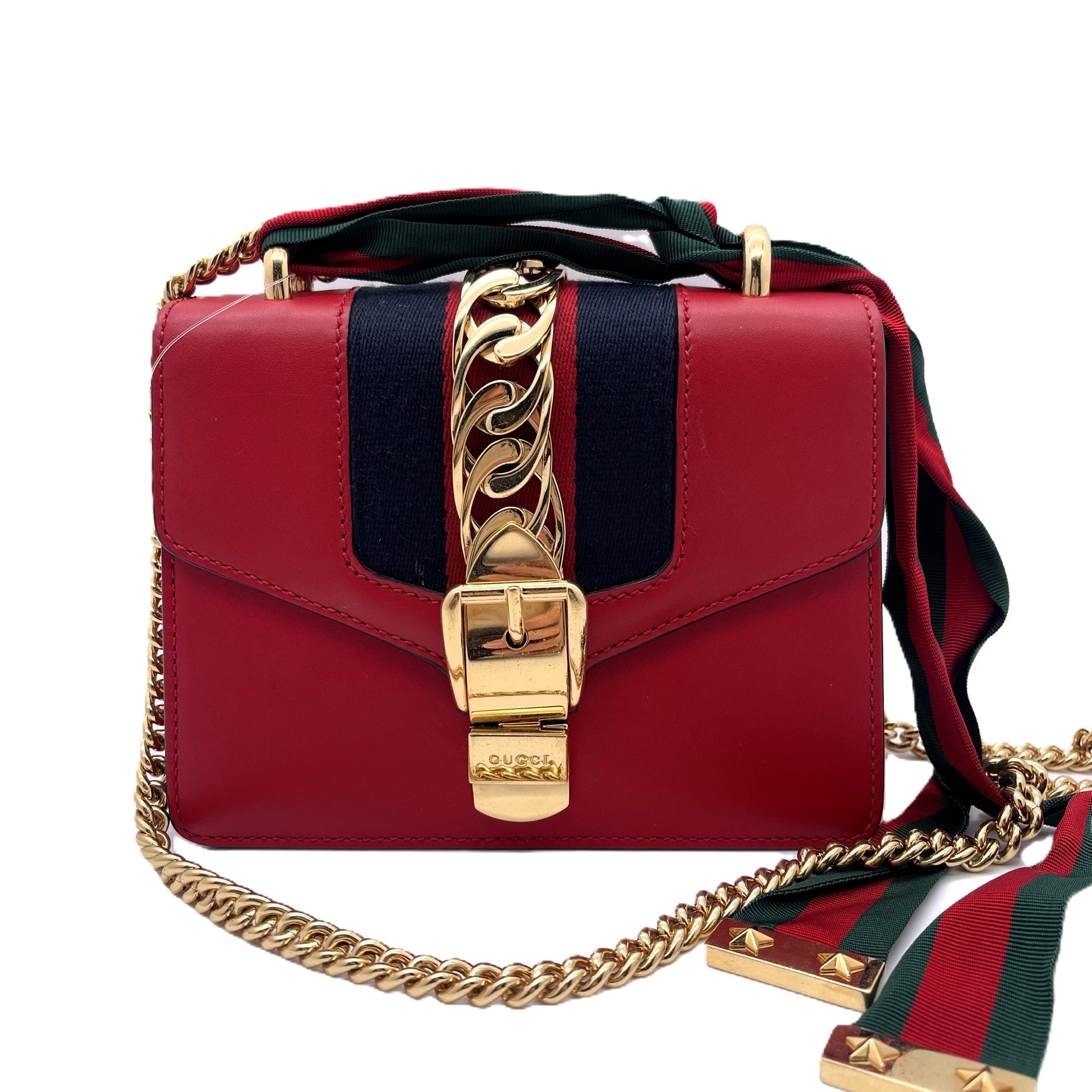 GUCCI Gucci Sylvie w Strap Shoulder Bag Shoulder Bag