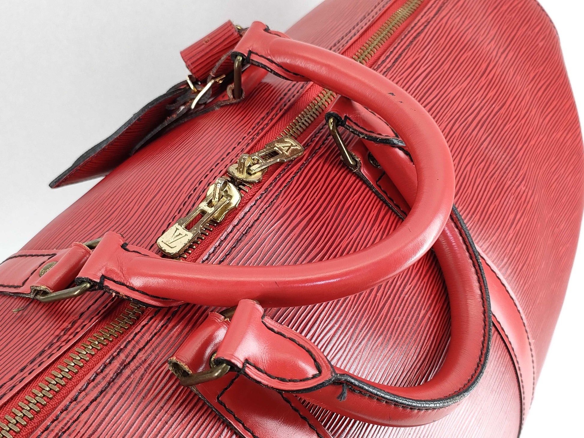 LOUIS VUITTON Epi LOUIS VUITTON Epi Kypol 50 Boston Bag