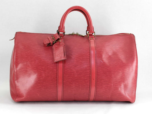 LOUIS VUITTON Epi LOUIS VUITTON Epi Kypol 50 Boston Bag