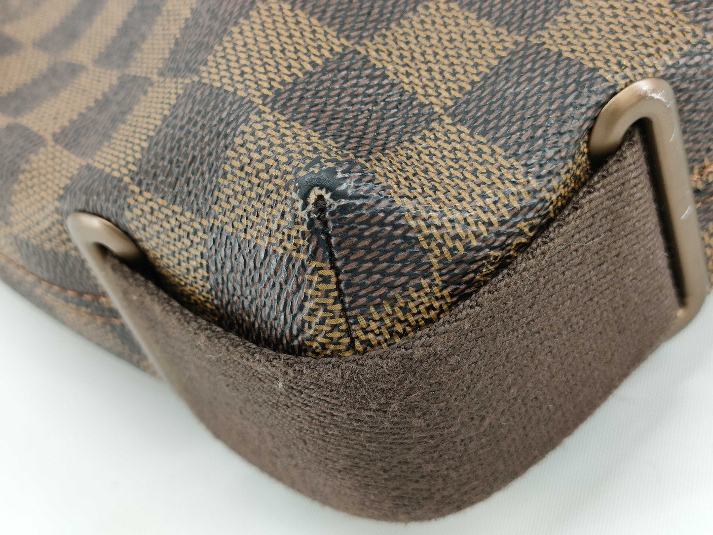 LOUIS VUITTON Damier LOUIS VUITTON Brooklyn PM N51210 Shoulder Bag