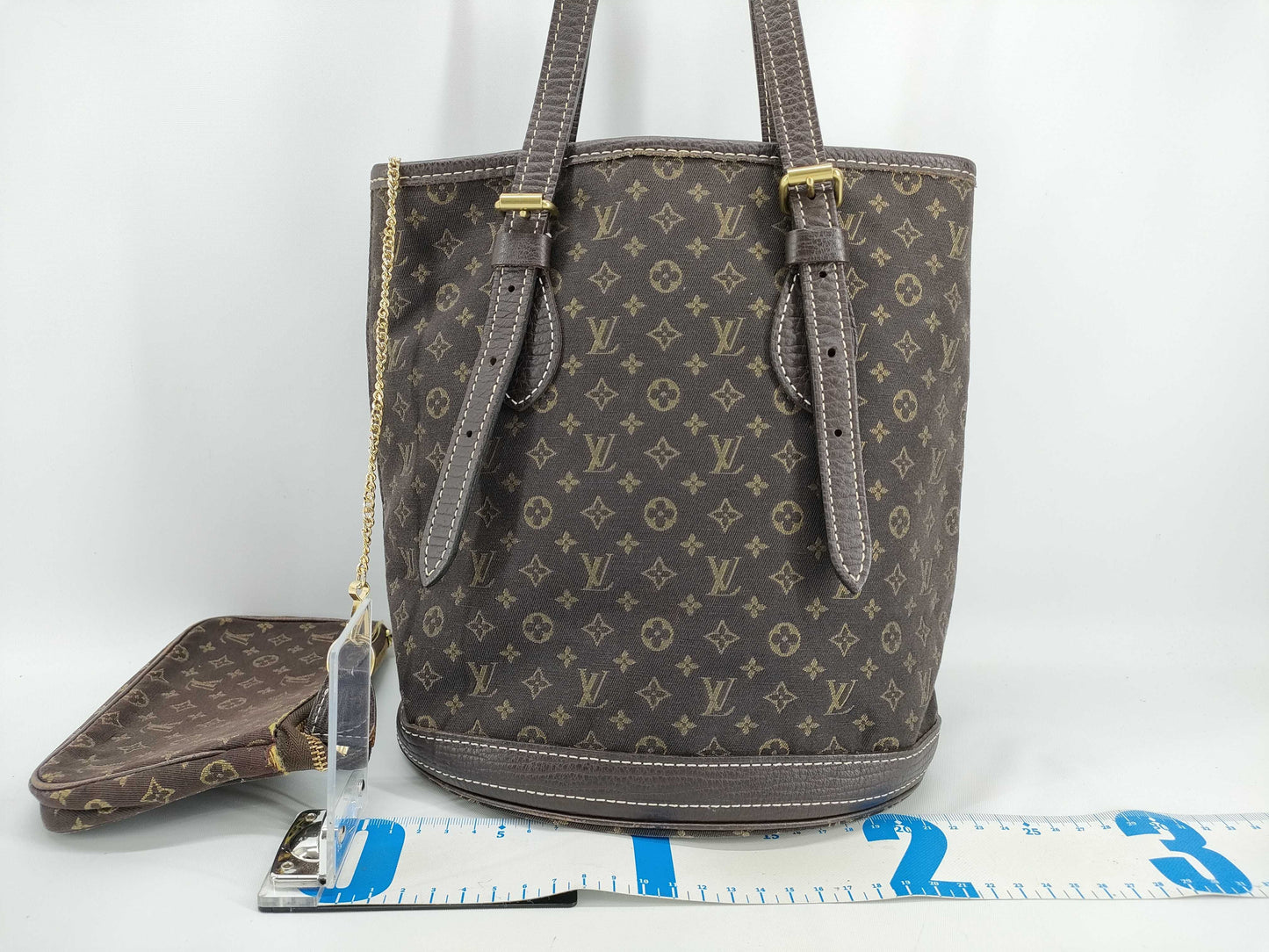 LOUIS VUITTON Monogram Mini LOUIS VUITTON Mini Lamp Bucket M95226 Tote Bag