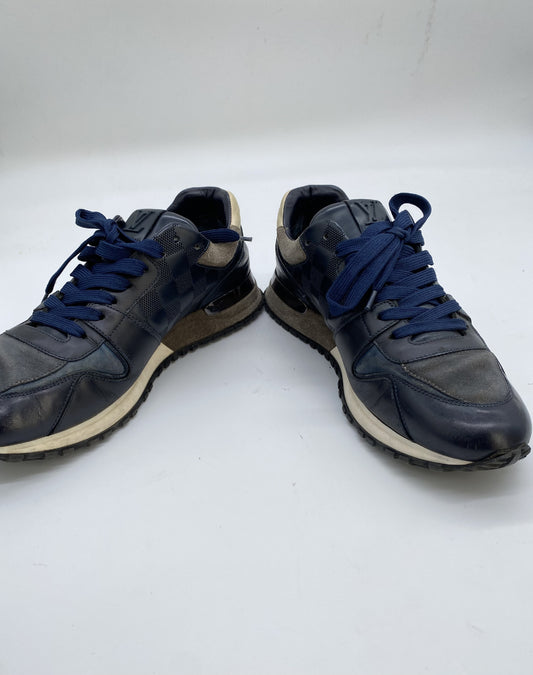LOUIS VUITTON Damier Runway Line 6 1/2 Sneakers