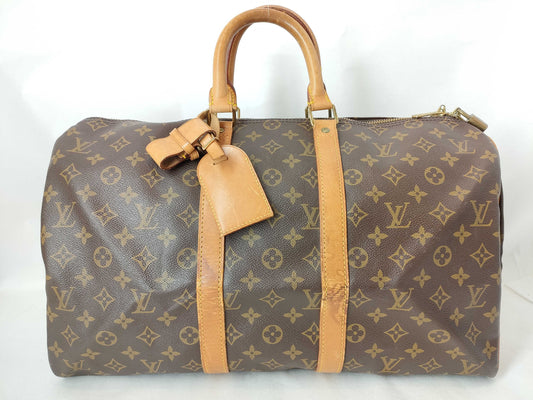 LOUIS VUITTON Monogram Vuitton Bag Boston Bag