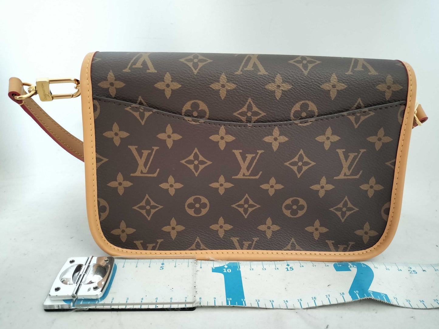 LOUIS VUITTON Monogram M45985 Diane Clutch Bag Shoulder Bag
