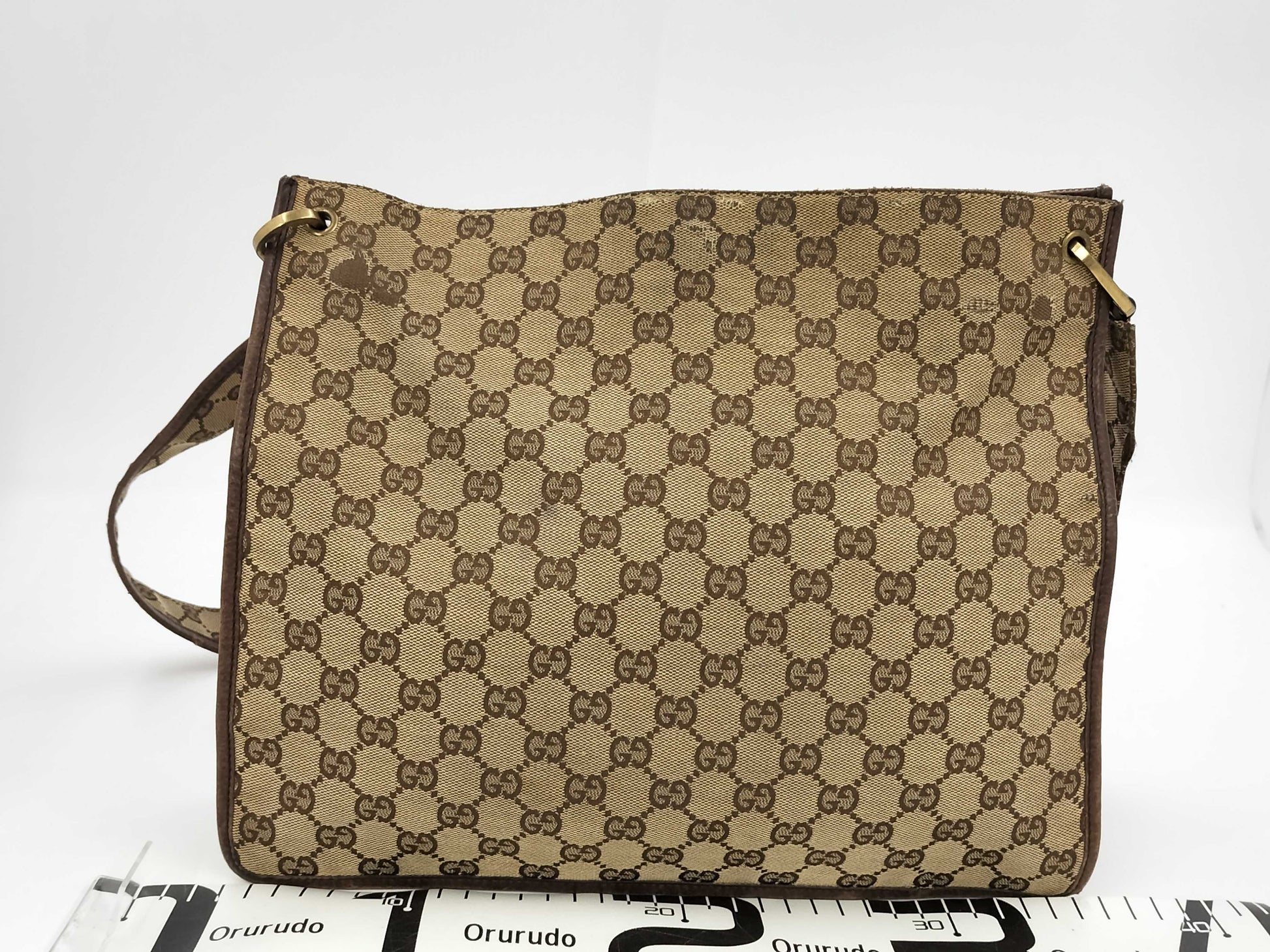 GUCCI Gucci GG Canvas Shoulder Bag