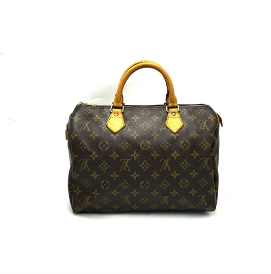 LOUIS VUITTON Speedy 30 Monogram Boston Bag