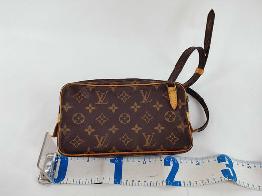 LOUIS VUITTON Monogram LV Pochette Marly Bandouliere M51828 Monogram Shoulder Bag
