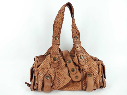 Chloe Silverado Python Shoulder Bag
