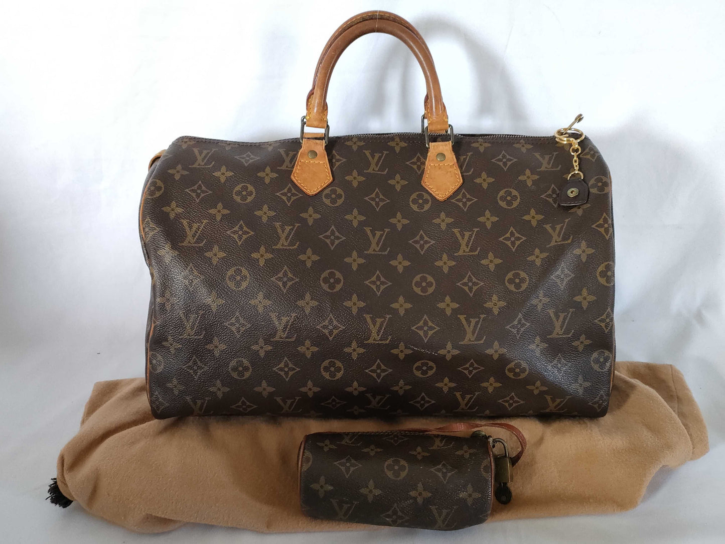 LOUIS VUITTON Monogram Vuitton Bag Boston Bag