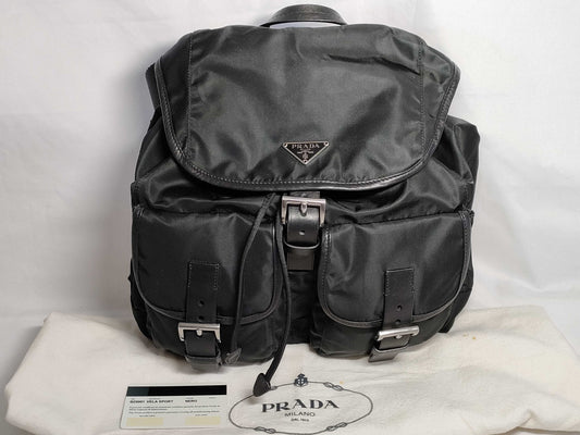 PRADA Nylon Prada Bag Rucksack